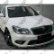 Prelungire spoiler Skoda Octavia MK2 1Z RS Facelift Extensie Spoiler Fata Sport - motorVIP