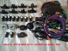 Kitt retrofit Park Assist PLA1.5 - pentru Golf 6, Jetta MK6, Passat B6, Passat CC, Skoda Octavia 2, Superb, Scirocco - VW OEM foto
