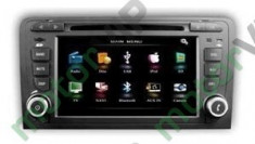 Sistem auto Udrive multimedia navigatie (DVD, CD player, TV, soft GPS) dedicata pentru Audi A3 foto