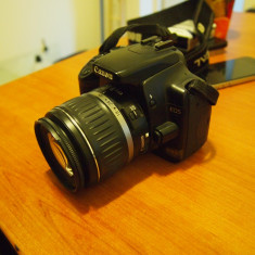 Aparat DSLR Canon EOS 400D Obiectiv Canon EF-S 18-55 mm 1:3.5-5.6 II foto