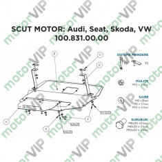 Scut motor SEAT Toledo, an fabricatie: dupa 2005, toate motorizarile - tsc foto