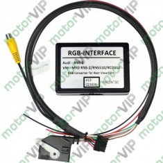 RL-MFD3 Interfata convertor RGB intrare camera marsarier RNS510/RCD510 , Vw Passat CC foto