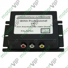 Interfata Multimedia BMW seria 5 E60 , C1-CIC audio video fibra optica BMW foto