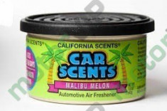 Odorizant auto California Scents Car Scents Malibu Melon foto