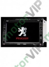 Unitate auto Udrive multimedia navigatie (DVD, CD player, TV, soft GPS) dedicata pentru Peugeot 207 si 307 ( foto