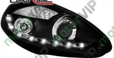 Faruri Dayline Fiat Grande Punto 05-08 -semnal LED foto