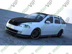 Prelungire spoiler Skoda Octavia MK2 1Z Extensie Spoiler Fata Sport - motorVIP foto