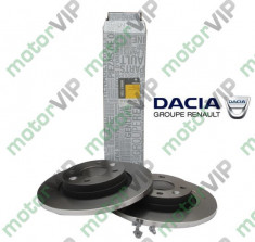 Disc frana Dacia Logan neventilat 259x12 la set -Original Dacia- motorvip foto