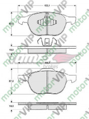 Set placute frana fata Volvo - C30 , S40 95-03 ,S40/V50 foto