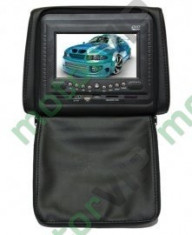 Tetiere cu dvd player auto incoroporat si fermoar TTi PNI-D888C foto