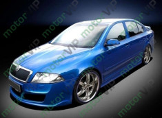 Bara fata tuning Skoda Octavia MK2 1Z Spoiler Fata R-Line - motorVIP foto