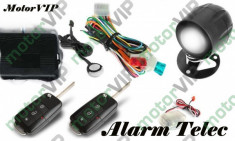 Alarma cu chei briceag + Inchidere centralizata - Actuatoare usi-complet vip5005 foto