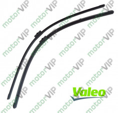 Stergatoare parbriz Ford Galaxy, VW Golf Plus, VW Sharan, VW Touran - Set - Valeo foto