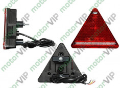 Lampa remorca triunghi LED dreapta - motorvip foto