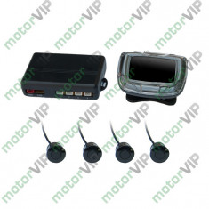 Set 4 buc senzori de parcare cu display - motorVIP foto