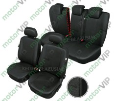 Huse scaune auto imitatie piele VW Bora, set huse fata + spate, cod Hsd287 foto