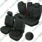 Huse scaune auto imitatie piele VW Bora, set huse fata + spate, cod Hsd287