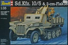 + Macheta Revell 03061 1:35 - Demag D7 Sd.Kfz.10/5 Flak 38 (VEZI NOTA) + foto