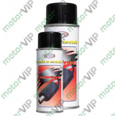 Spray vopsea termorezistenta negru , 400ml - motorvip foto