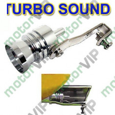 Imitator turbo Fluier toba marime M pentru motor intre 1600 - 2000 cc foto