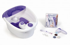 Kit complet aparat hidromasaj picioare si set manichiura si indepartarea bataturilor Joycare JC264 foto