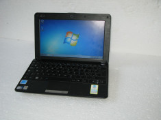 mini laptop ASUS Eeepc 1001px 10.1 led ,intel atom dualcore N270 1.60 ghz,2 gb ram ddr2 , hdd 160 gb , video intel gma950~ 256 mb , wireless , web foto