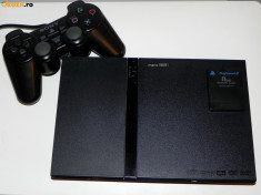 PS2 slim model 70004 modata CHIP MODBO Playstation 2 MODAT+ card +joc foto
