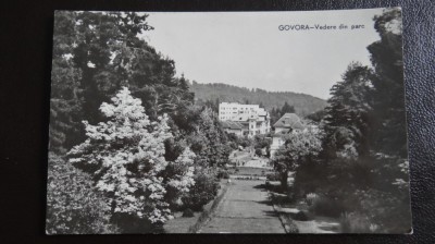 CP - Vedere - RPR - Govora - Vedere din parc - circulata 1962 foto