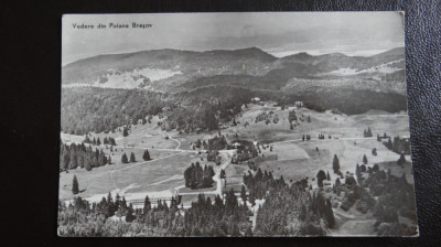 CP - Vedere - RPR - Vedere din Poiana Brasov - circulata 1963 foto