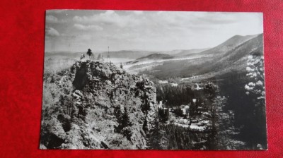 CP - Vedere - Tusnad - Vedere de pe Stinca Soimilor - circulata 1968 foto