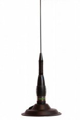 Resigilat - 2014 - Antena CB President ML145 Black cu magnet inclus 150cm cod AMMI337 foto