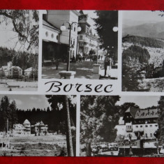 CP - Vedere - Borsec - vederi din Borsec - vedere circulata 1966