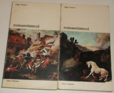 Romantismul, vol. I+II / Hugh Honour / Meridiane, Biblioteca de Arta nr. 355+356 / 1983 foto