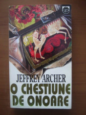 Jeffrey Archer - O chestiune de onoare foto