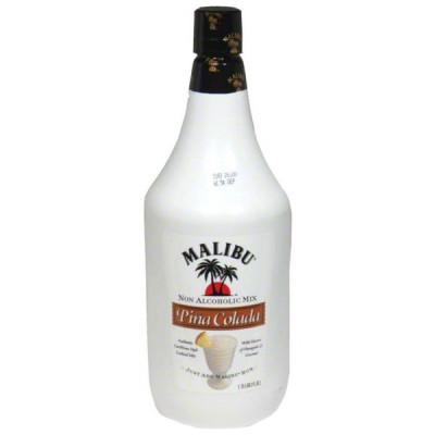 MALIBU NON ALCOHOLIC MIX PINA COLADA 1 LITRU - DE COLECTIE foto