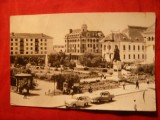 Ilustrata Craiova - Piata Al.I.Cuza , circ. 1957