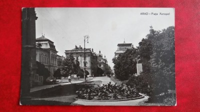 CP - Vedere - RPR - Arad - Piata Xenopol foto