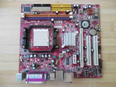 Placa de baza MSI K9VGM-V DDR2 PCI Express Video onboard socket AM2 foto