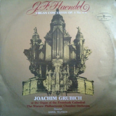 G. F. HANDEL - ORGAN CONCERTOS OP. 4 NO. 4-6 - DISC VINIL - The Warsaw Philarmonic Chamber Orchestra