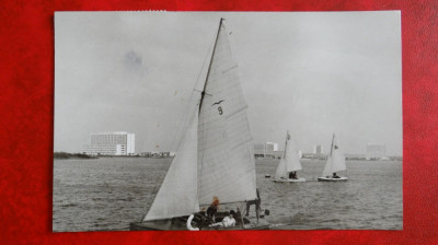 CP - Vedere - Mamaia - Pe Siut-Ghiol - circulata 1966 foto