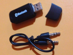 Receptor audio Bluetooth cu mufa usb suporta A2DP foto