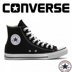 Tenisi Converse All Star - Model Gheata Culoare Neagra foto