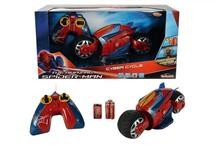 Spiderman Motocicleta Rc Cyber Cycle foto