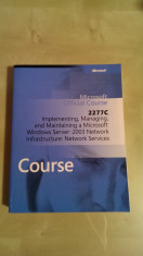 Suport de curs &amp;quot;Planning, Implementing and Maintaining a Microsoft Windows Server 2003 Active Directory Infrastructure&amp;quot; foto