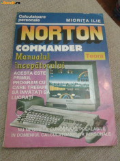 Norton Commander Manualul Incepatorului IT Retelistica Software Calculator foto