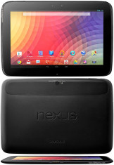 Tableta Samsung Nexus 10 WIFI 16GB, 2560x1600 (300ppi) display, Android 4.4, KitKat (GT-P8110HAAXAR) - in cutie, impecabila + husa magnetica foto