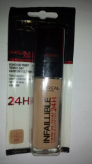 FOND DE TEN LOREAL INFAILLIBLE 24H -140 BEIGE DORE foto