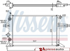 Radiator apa OPEL ASTRA G 1.6 i foto