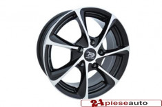 JANTA AL MD 508 DIM6.5X15,PCD5X112,ET 35,NEGRU CROMAT Referinte furnizor:GOLF PASSAT OCTAVIA A4 A6 foto