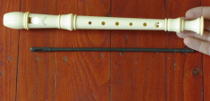 Fluier - blockflute - Merlin - Made in France !!! foto